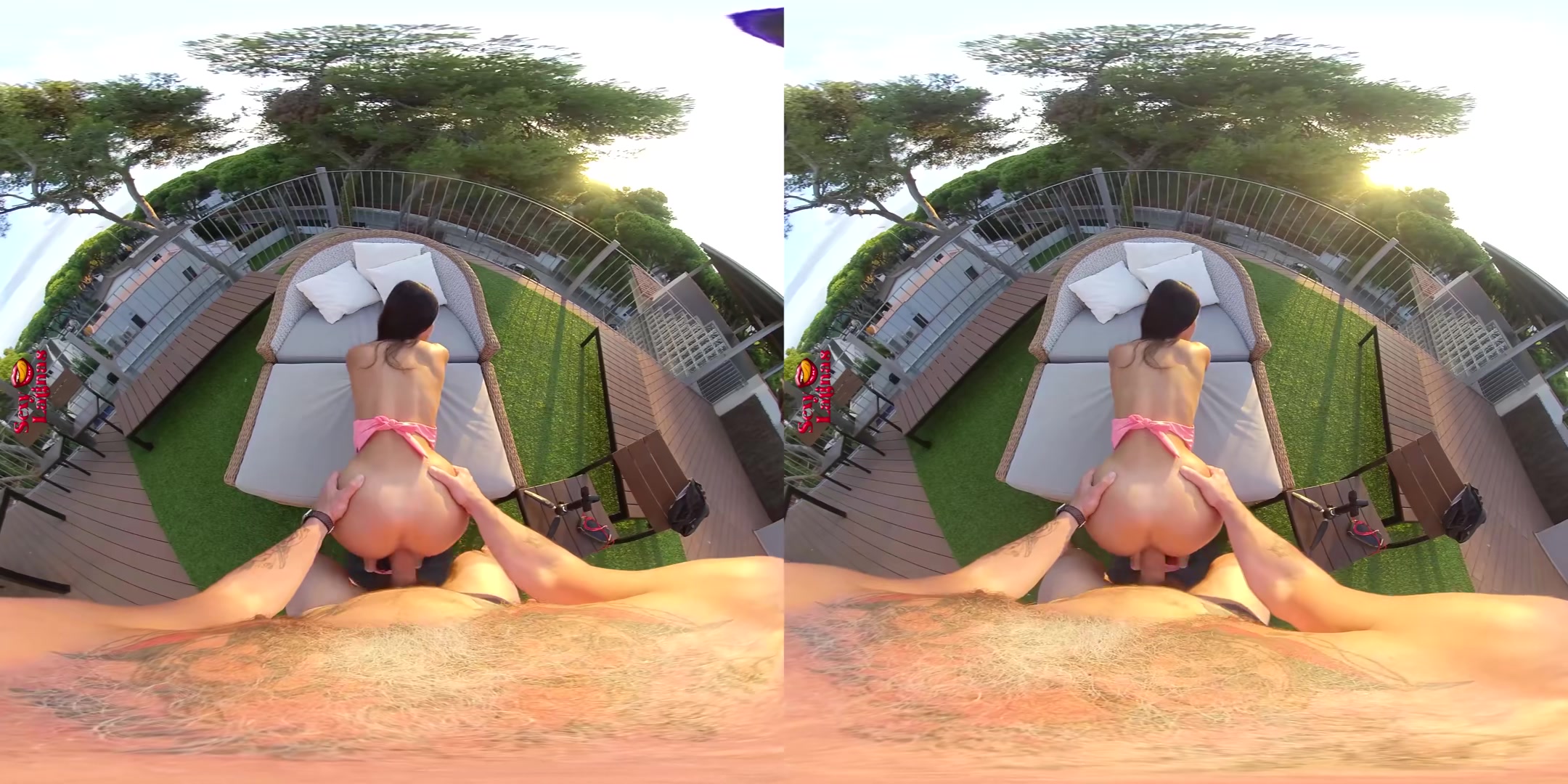 Sunset With A Busty Latina - perVRt