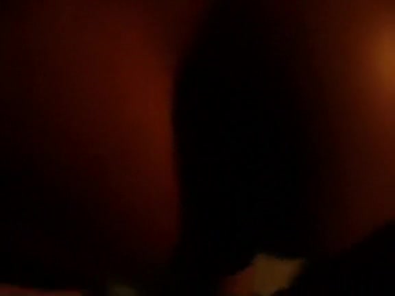 Homemade video of a black couple having rough sex