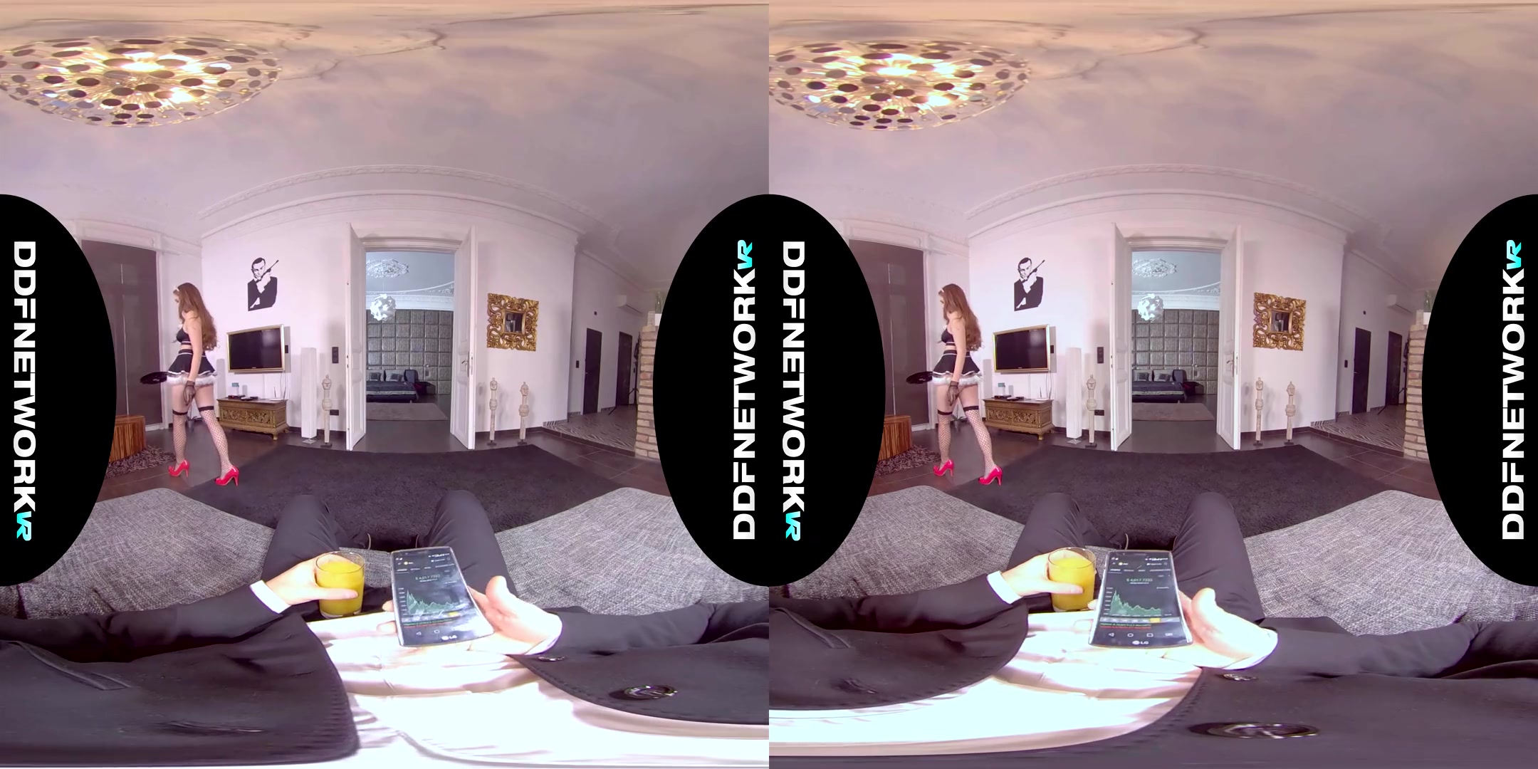 Lena Reif in French Maid Fantasy - DDFNetworkVR
