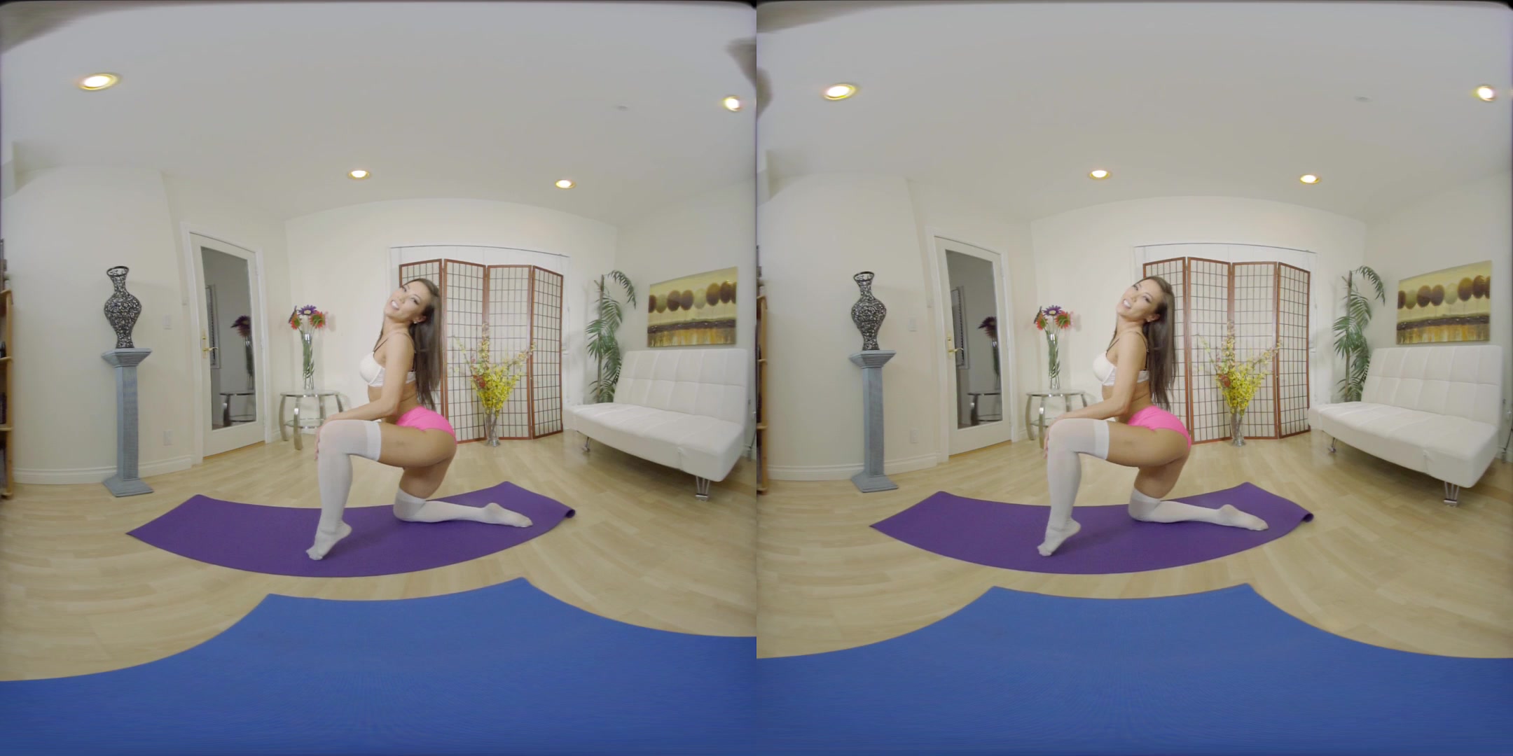 Kalina Ryu in Yoga Instructor - WankzVR