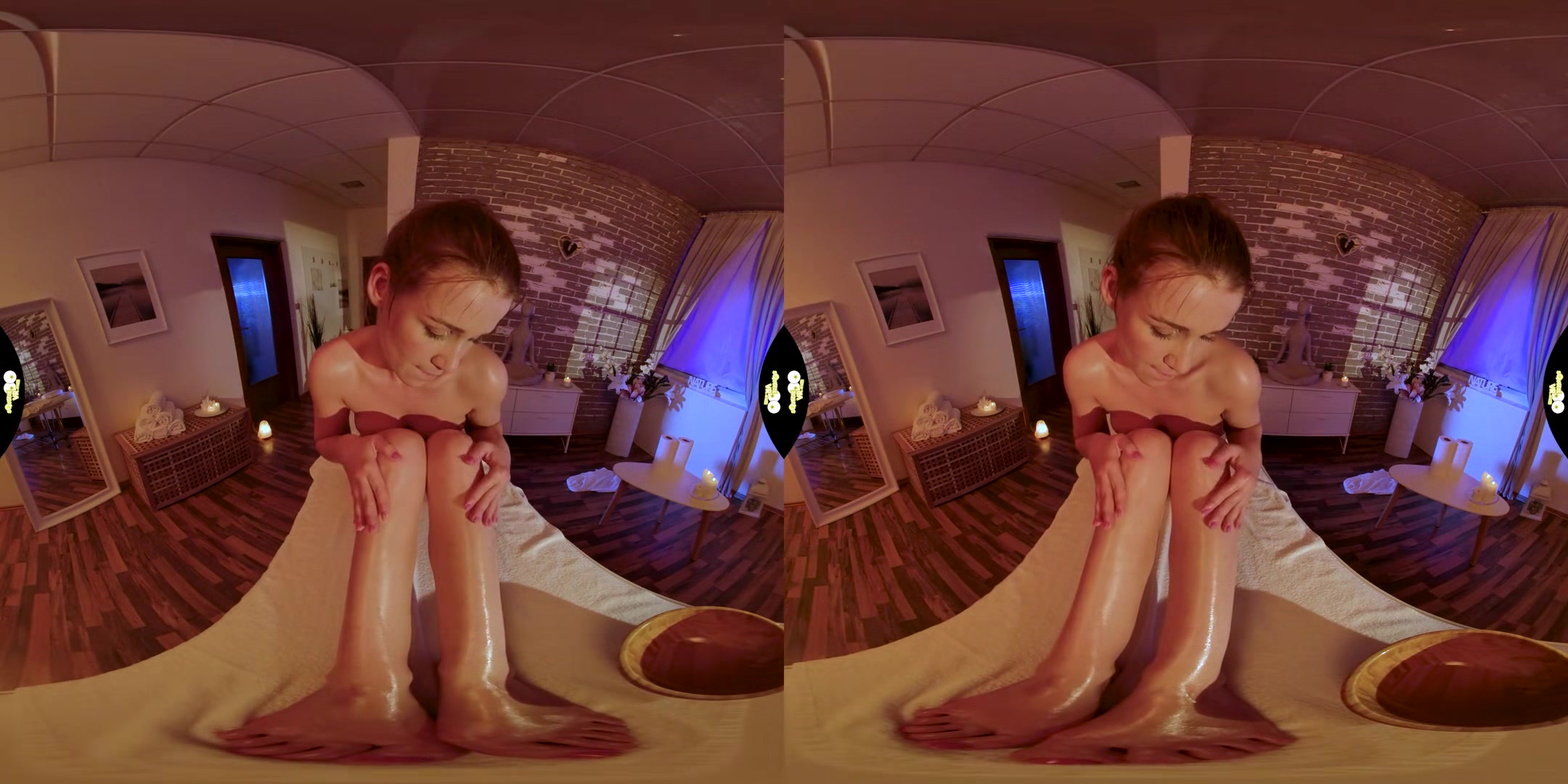 First Me! - Pornstar Solo Masturbation with Oil