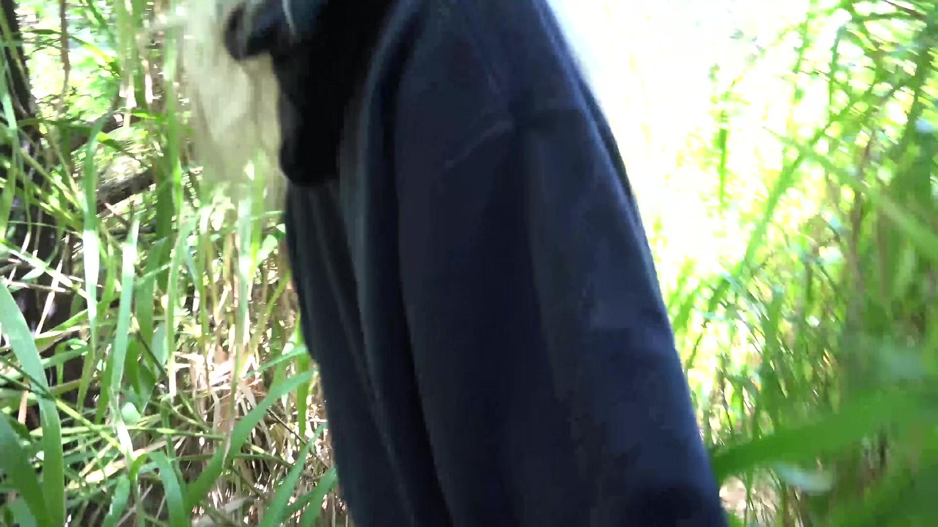 Blonde Cutie Getting Her Tight Pussy Fucked In The Forest