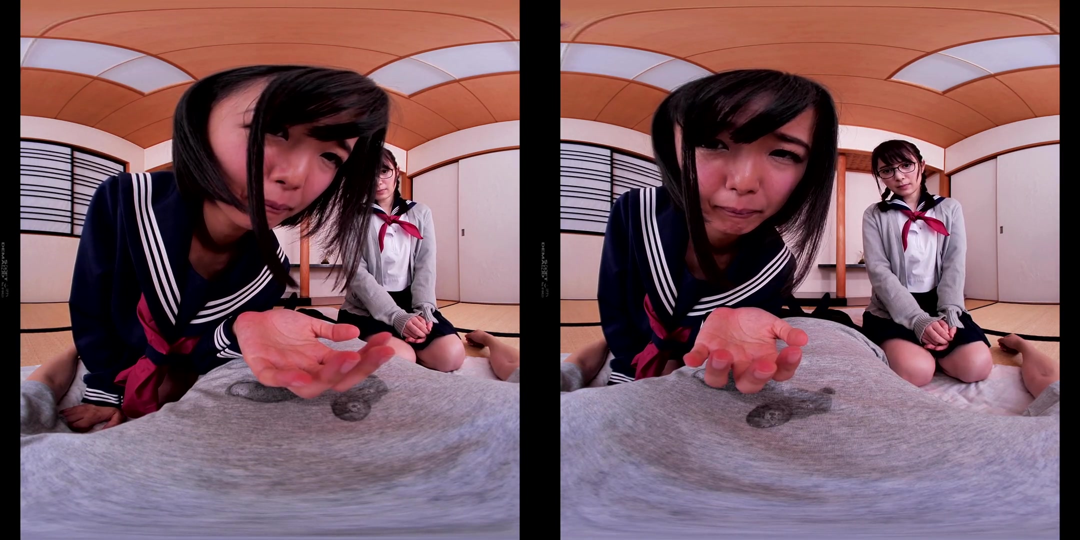 Drool-Drinking VR 2 2 - Drool Spit Asian schoolgirls 18+ Drool Fetish