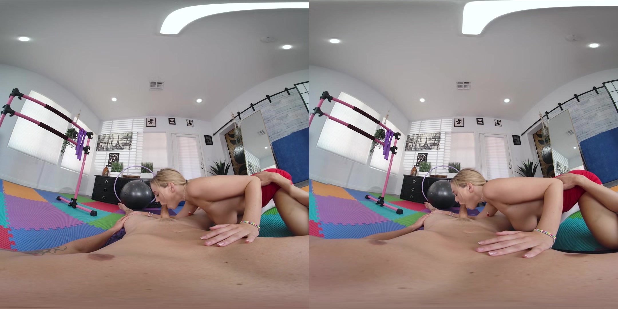 Stretching with Blake Blossom