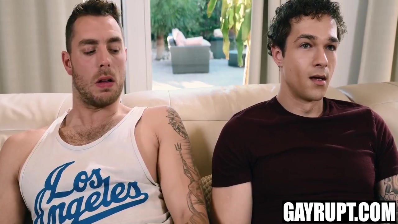 On The Edge 7 Min With Carter Woods, Jayden Marcos And Gay Porn