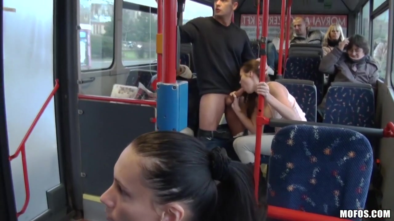 Bonnie - Public Sex Town Bus Footage