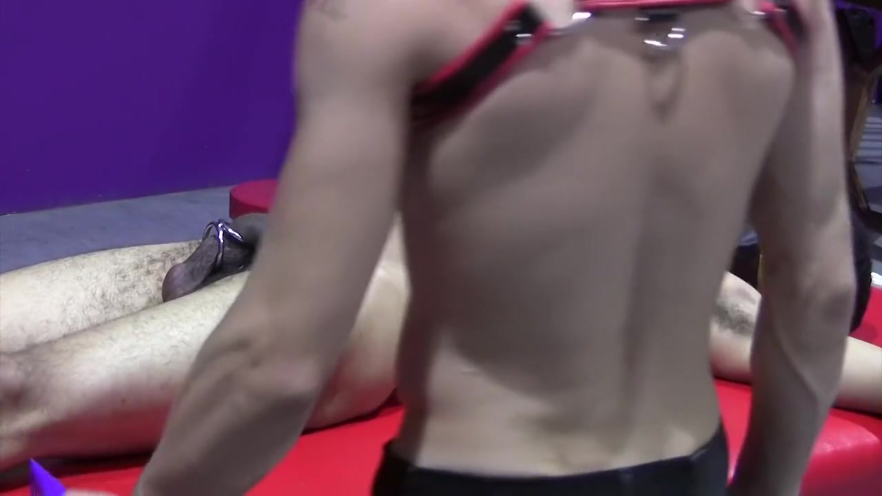 Muscular Jock John Wolfboy Torments Bound Sub Jay Ru