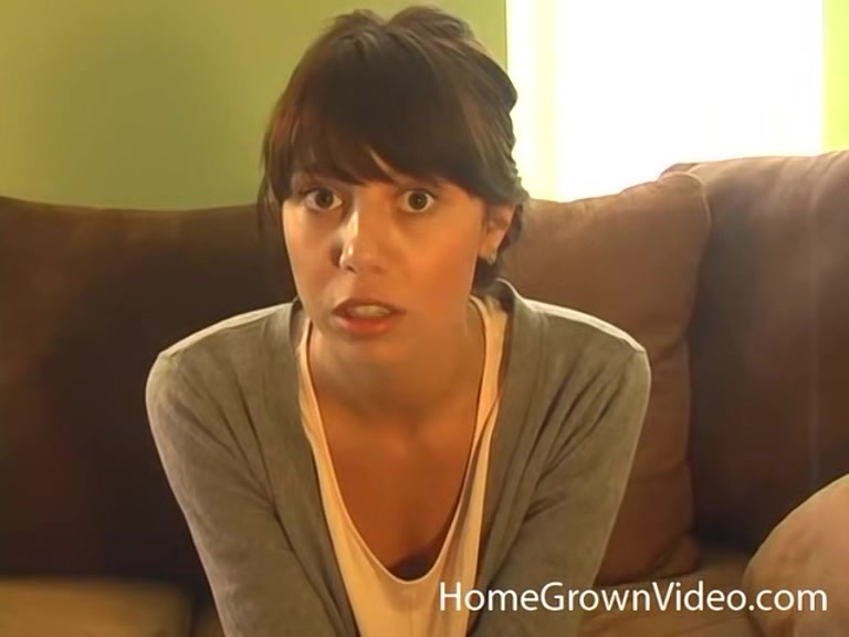 Nerdy hipster gets to fuck a skinny brunette cutie
