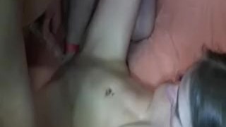 Gang bang double fisting and ass fucked teen slut