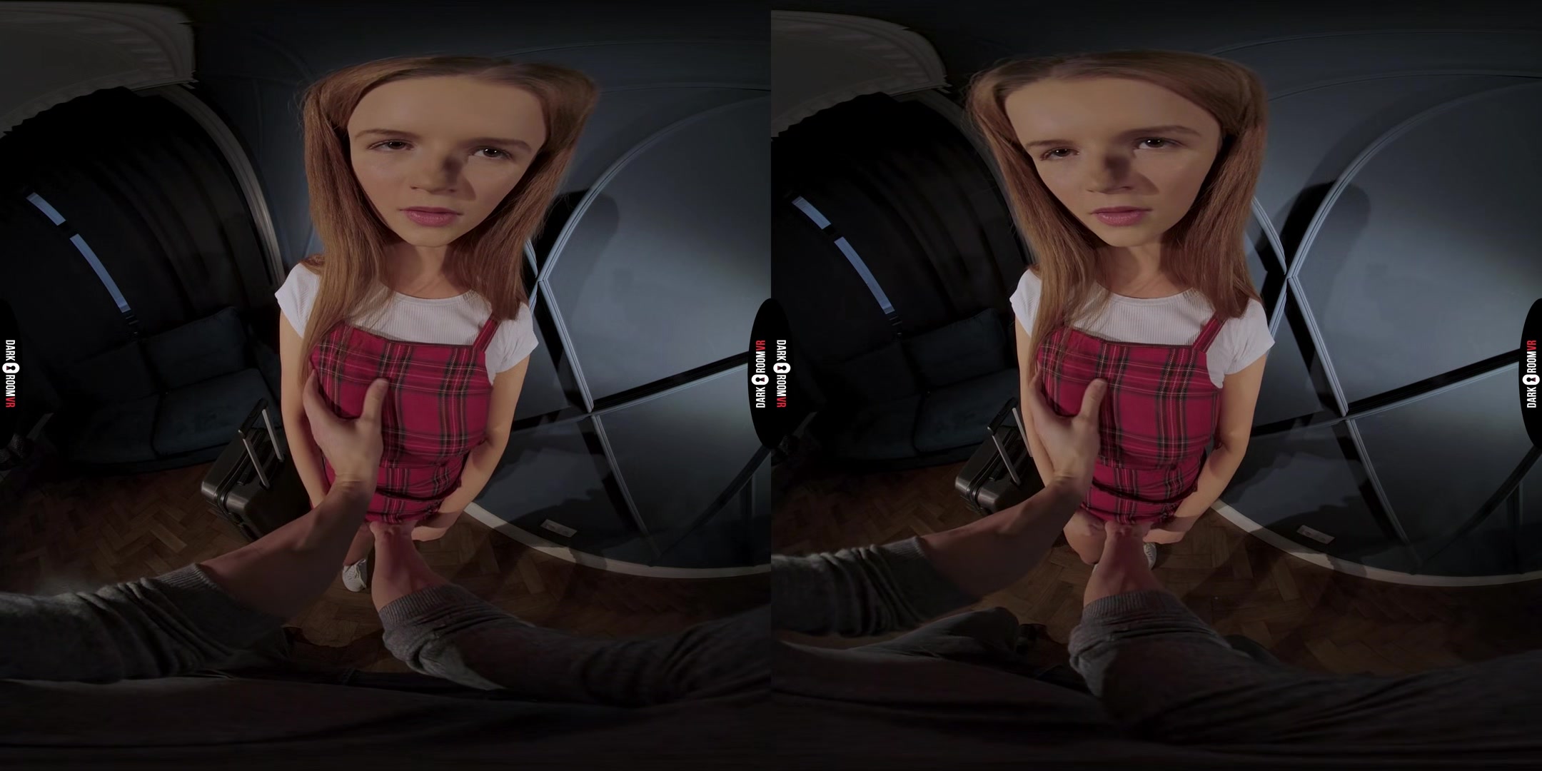 Katarina Rina VR Porn: Dangers Of Online Dating - DarkRoomVR