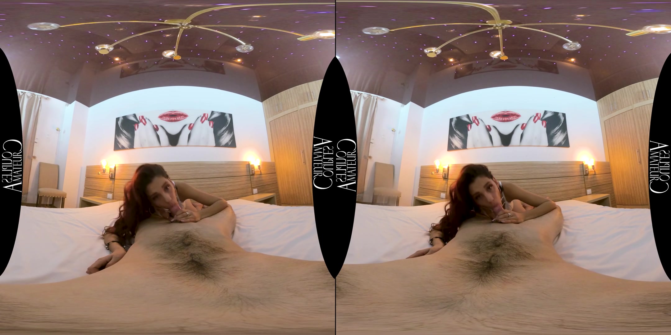 Horny And Shy Exercising Her Sexy Moves - AmateurCouplesVR