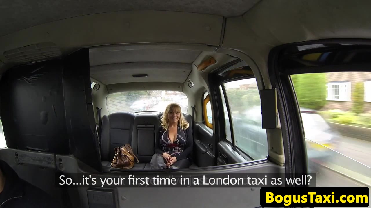 Bigtitted amateur sucking brit taxi cock pov