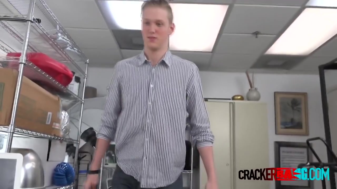 Tall White Cracker Comes In To Directors Office To Get Stuffed