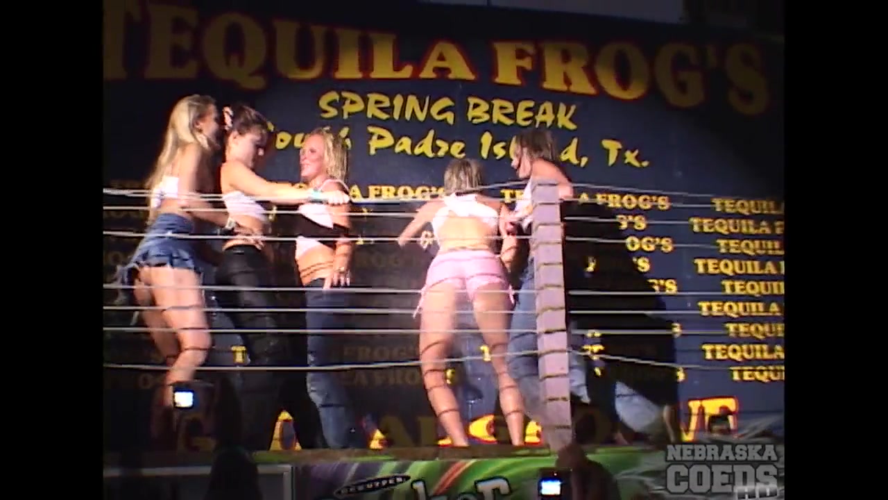 Previously Lost Footage from Spring Break Upskirt Wet Tshirt Contest and Afterhours Rawness - NebraskaCoeds