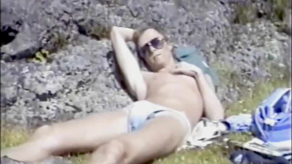 Roger Virre On The Beach 1990
