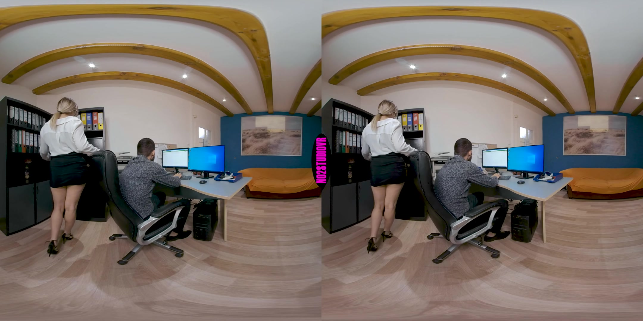At the Office - Wild Secretary - No2StudioVR