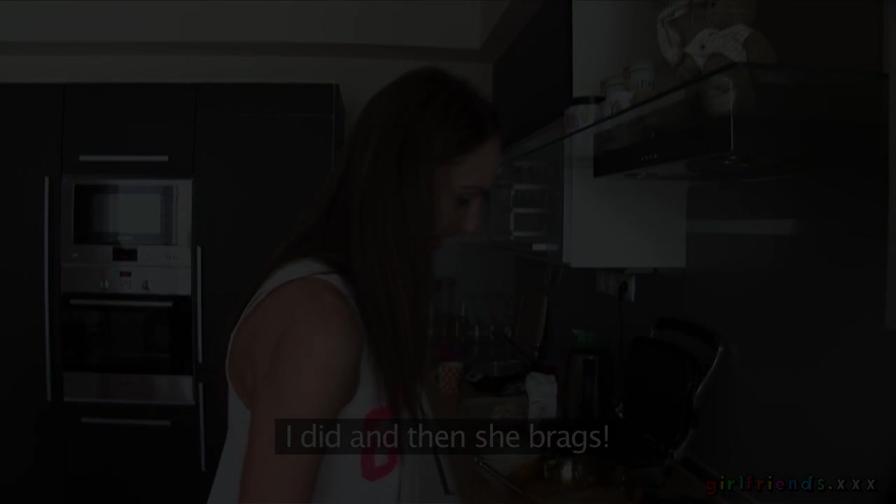 Micha & Oksana in Making Pancakes - Girlfriends