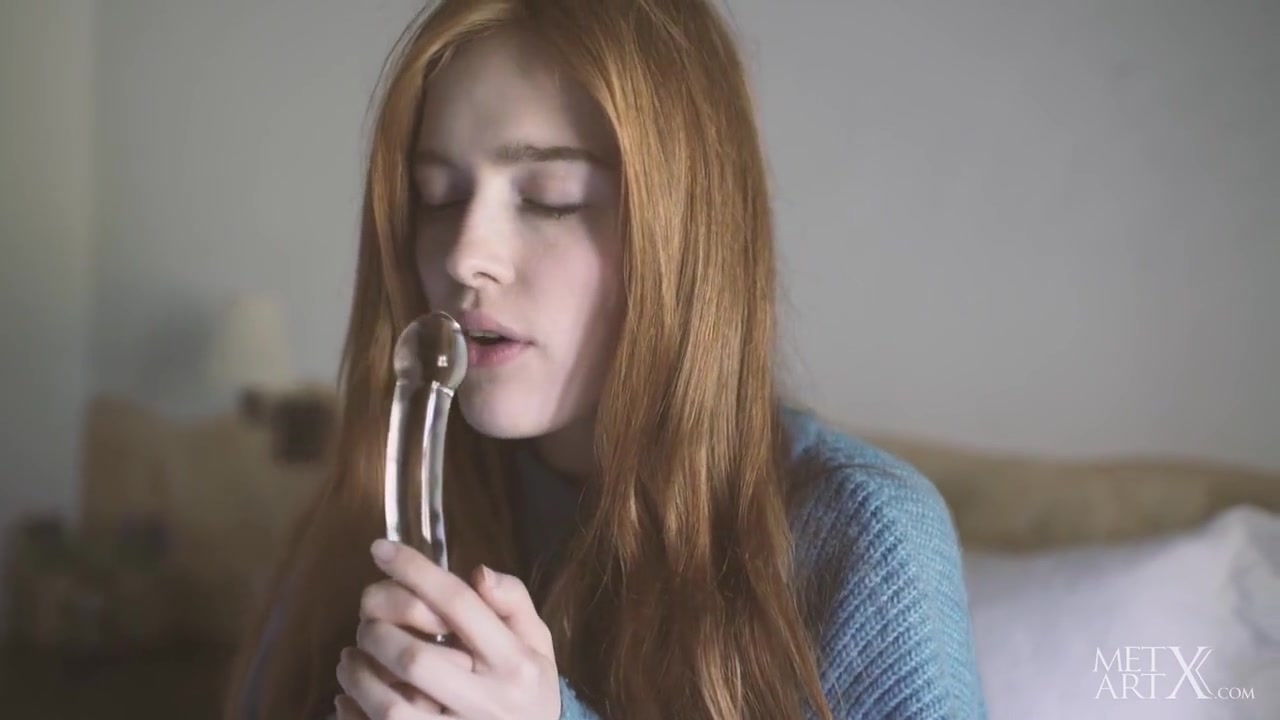 Russian Carroty teen 18+ Masturbating With Gla - Jia Lissa