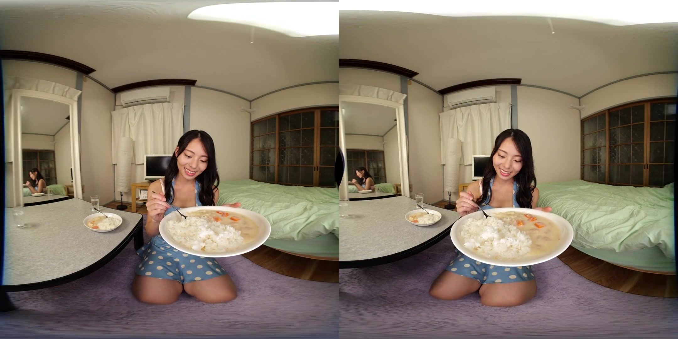 Apartment Days! Chiaki Narumi Act 2; Hot and Sexy JAV Idol as your Virtual Girlfriend in a Non-Nude VR video