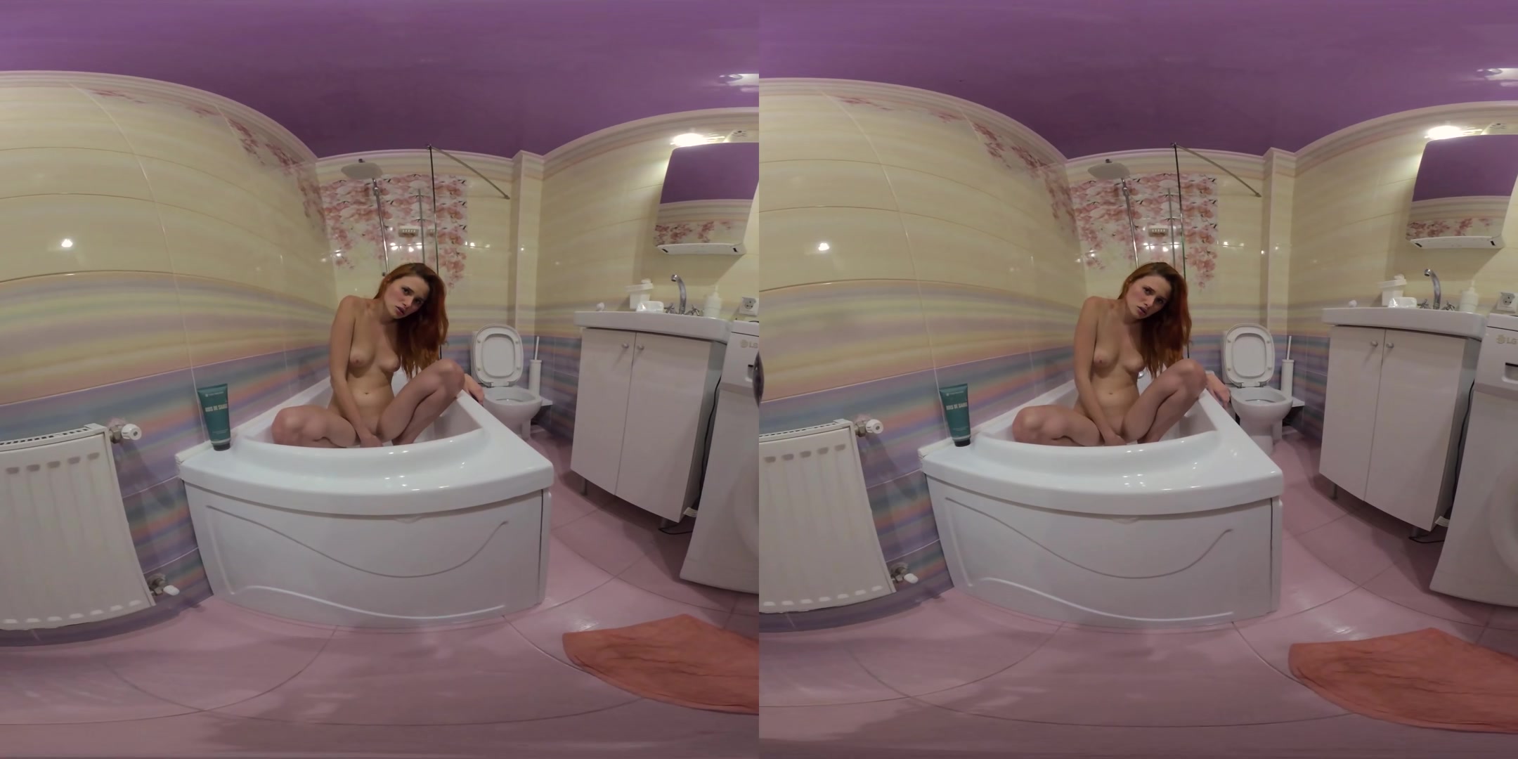 Hot Redheads teen 18+ Anabel ** In Bathroom - VRmodels