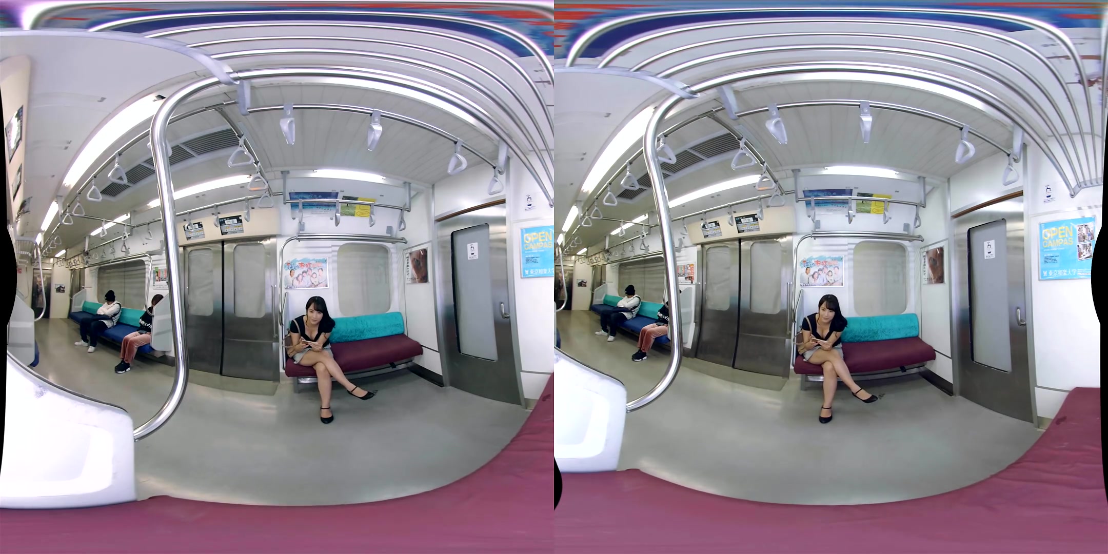 Yuri Hamada The Girl I Met on the Train Happens to be My Naughty Coworker - FANTASTICA