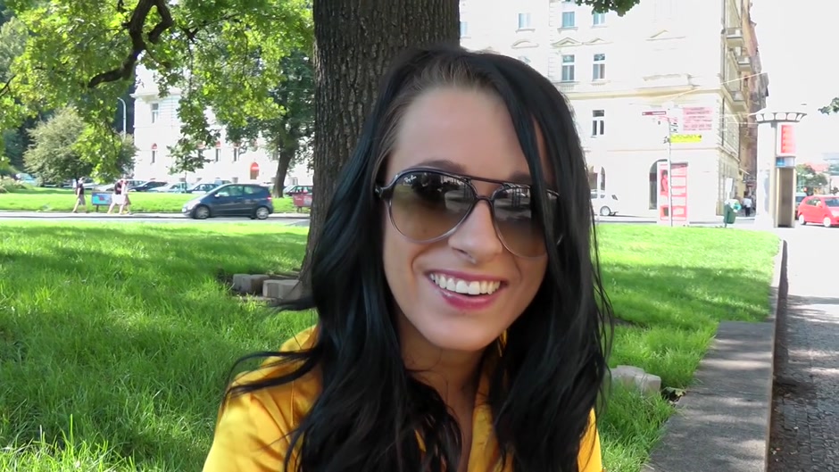 Beautiful slut enjoys public fuck with a lusty man