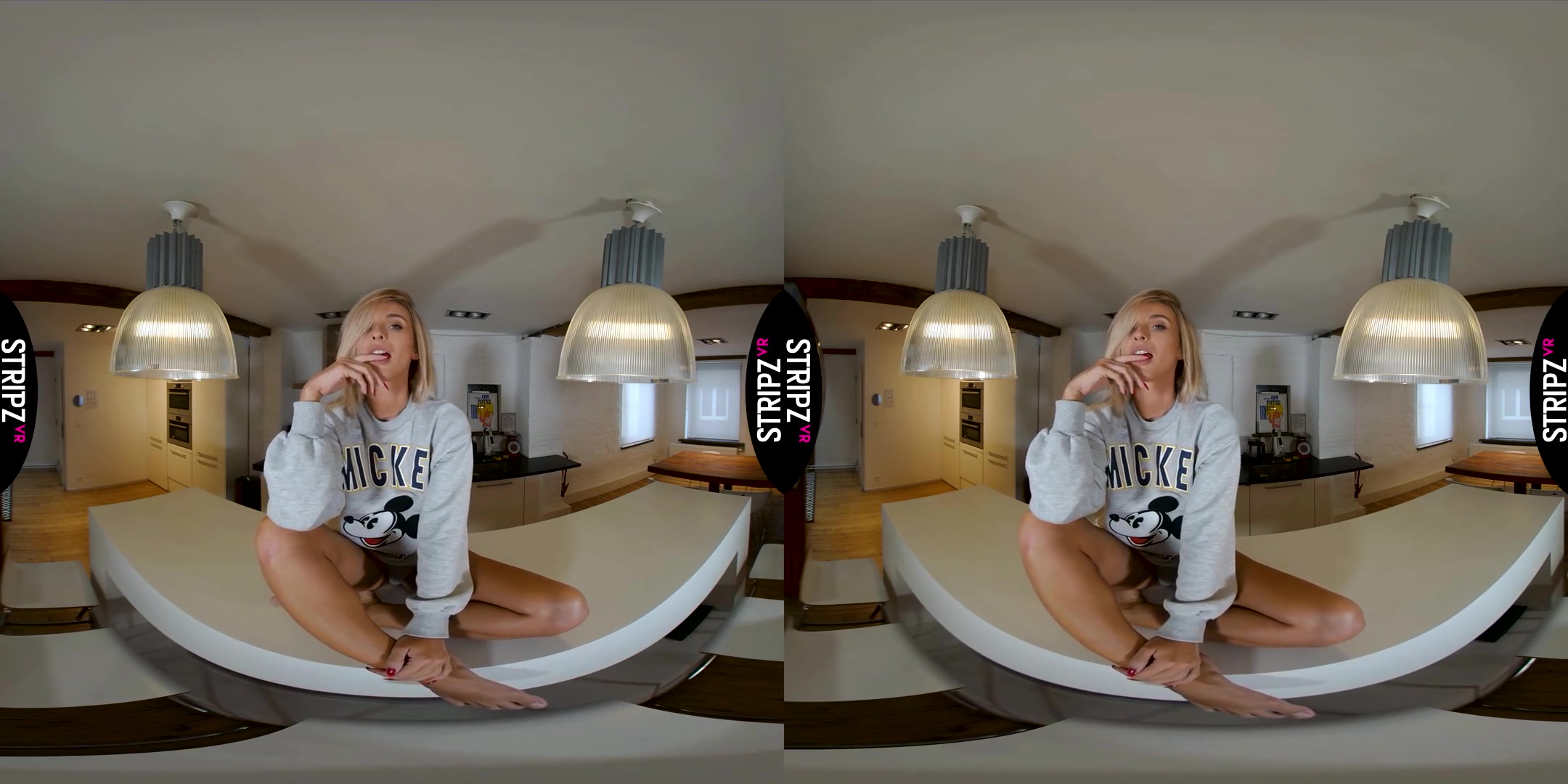 Tantalize - Fit Blonde Solo Model Striptease - SexLikeReal