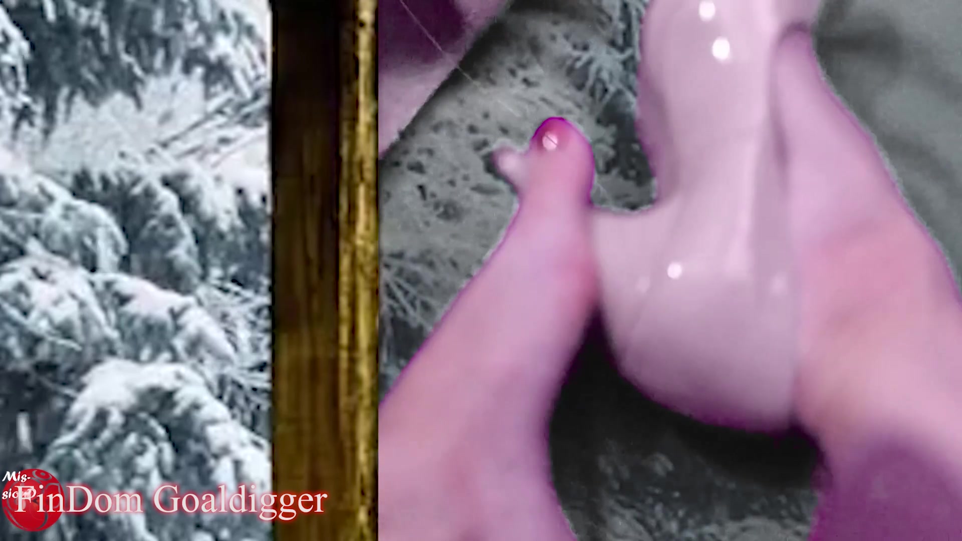 Red Pedicure Ruined Orgasm - Sex Movies Featuring Findom Goaldigger
