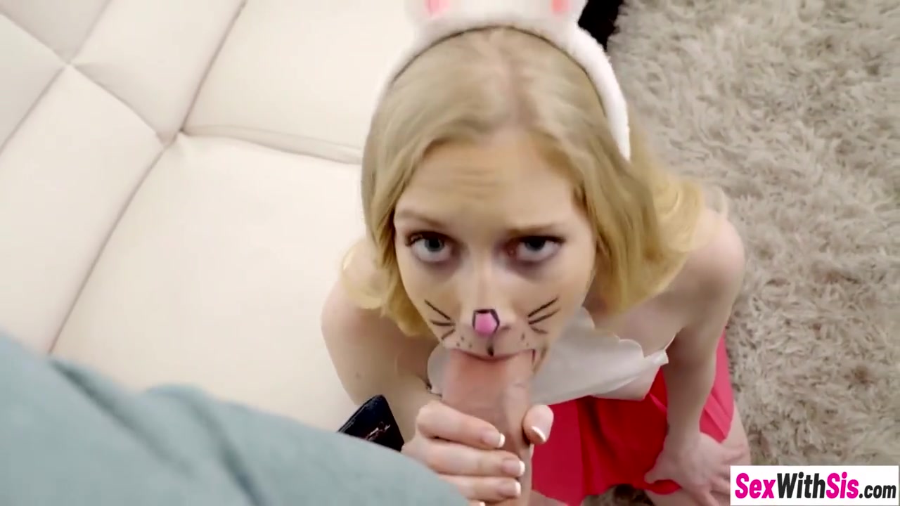 Stepbro Fucking His Easter Bunny Stepsis