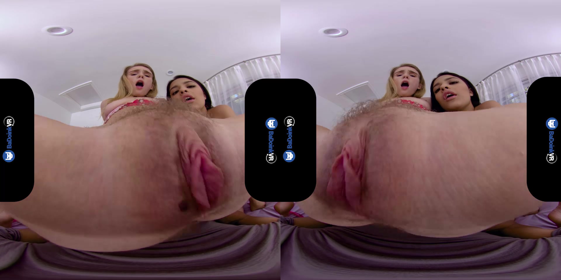 Natalie Knight & Serena Santos in Gash Cam - BadoinkVR