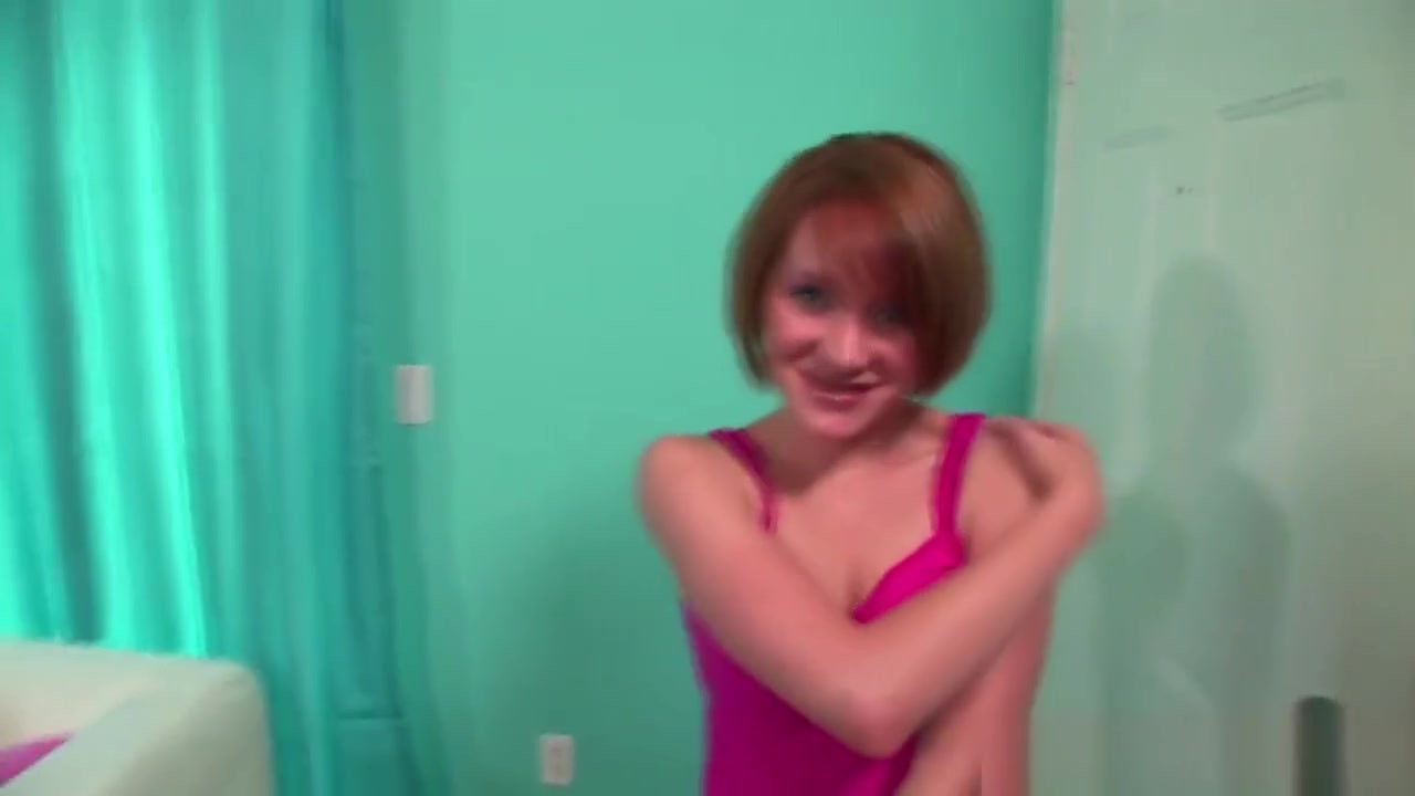 teen 18+ Redhead Goes Interracial