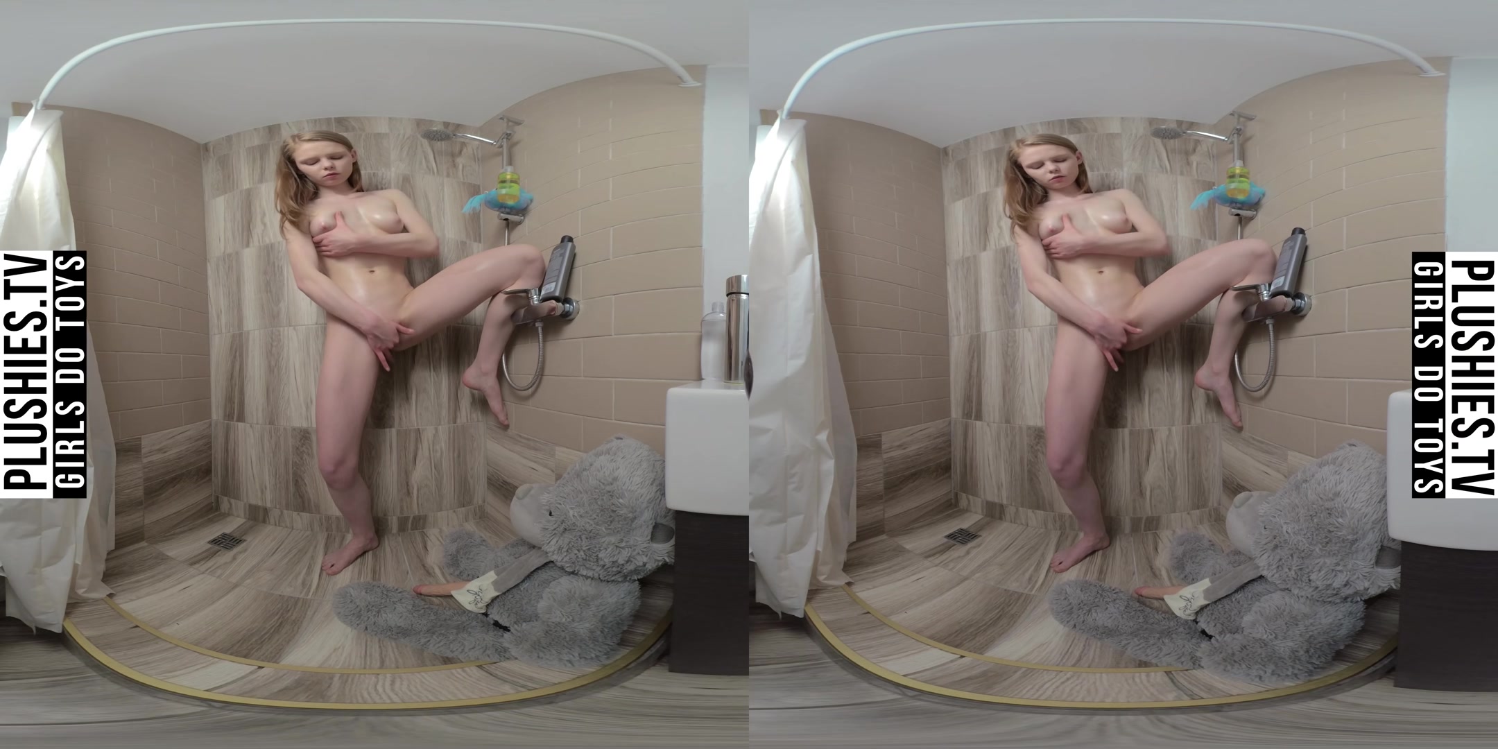 Ginger Mary - Oiling In Shower - PlushiesVR