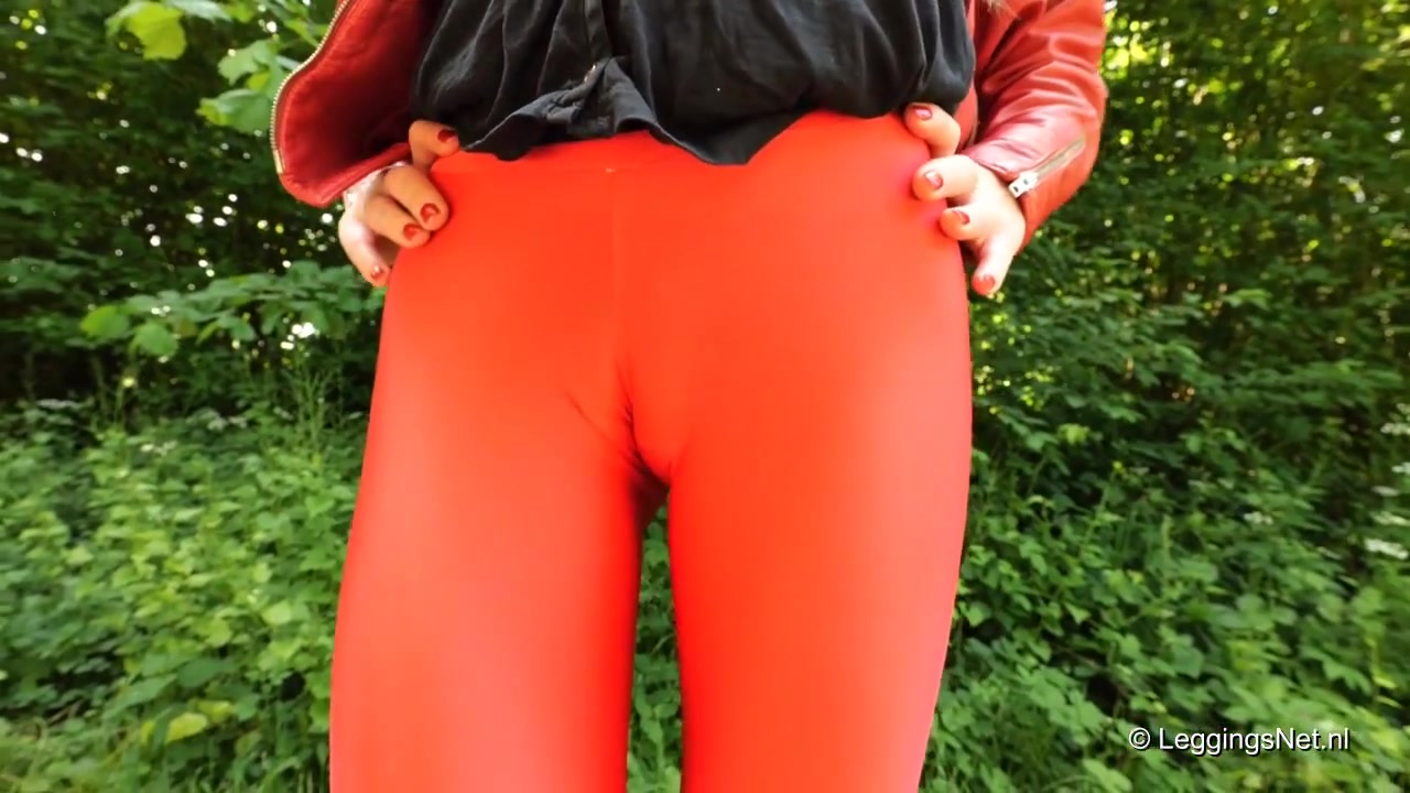 Walk In Red Leggings - 2nd Part