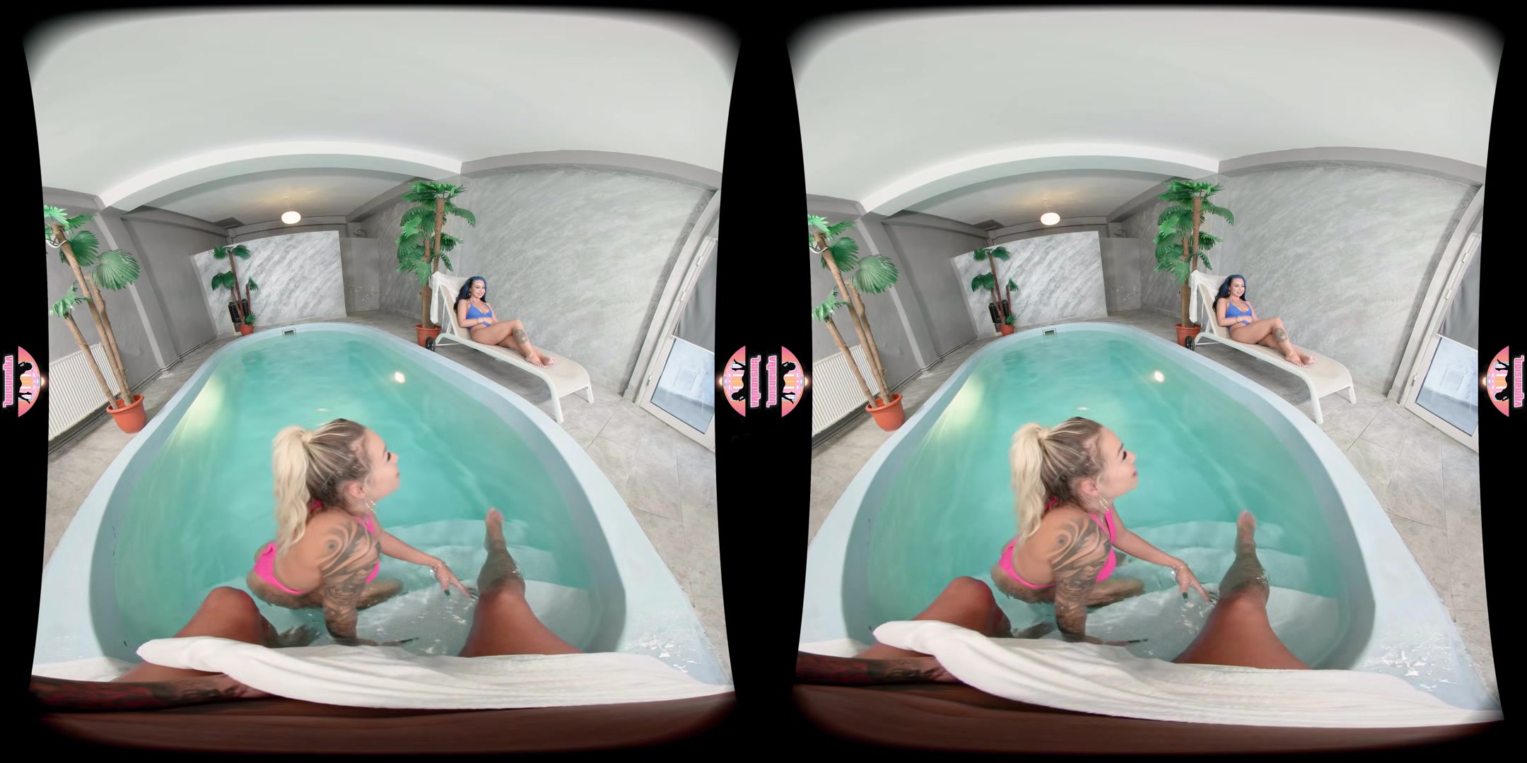 Fuck Us By The Pool - Vrmansion