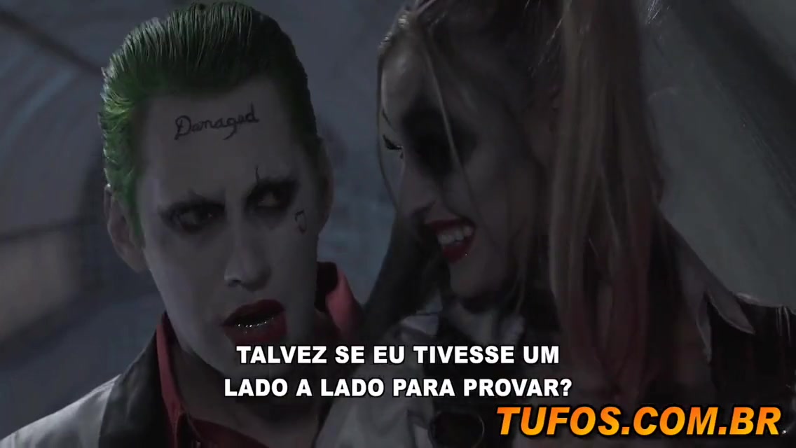 Harley Quinn In Arlequina Fica Dividida Entre Batman E Coringa... Ela Decide Fuder Com Os Dois Para Decidir De Qual Lado Esta! 7 Min