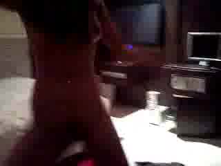 Magnificent Asian gal dances naked in her room