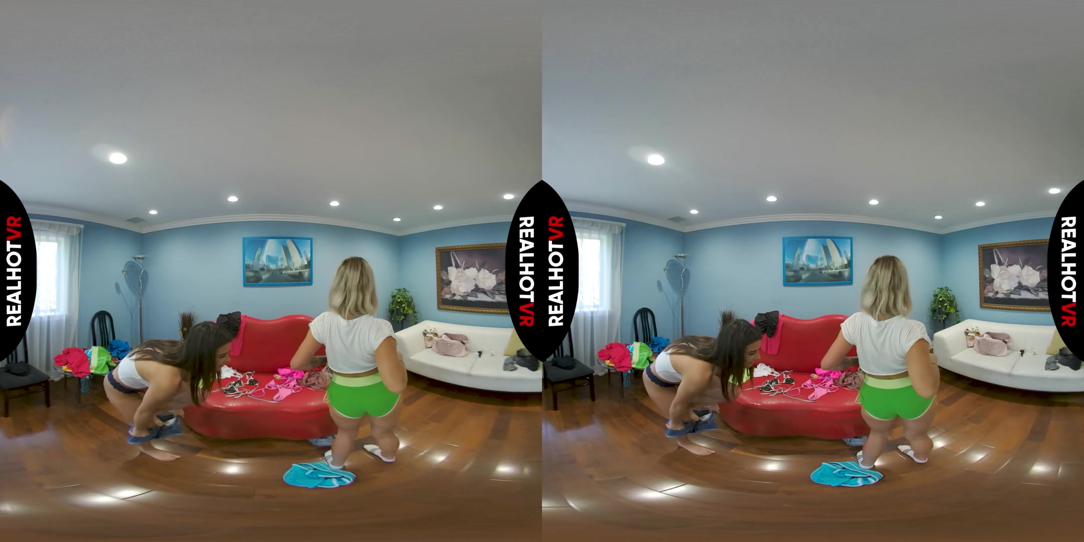 Behind The Scenes With Kylie Rocket & Harmony Rivers - RealHotVR