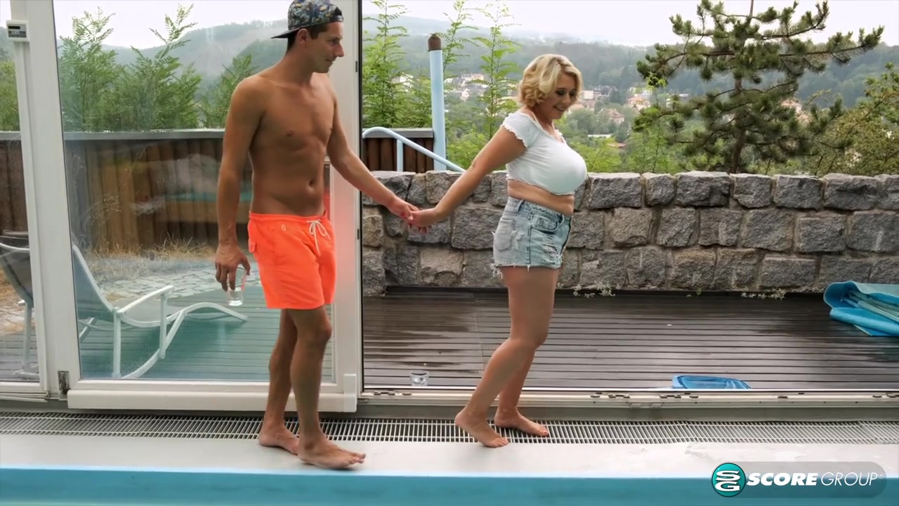 Camilla takes on the pool boy - 40SomethingMag