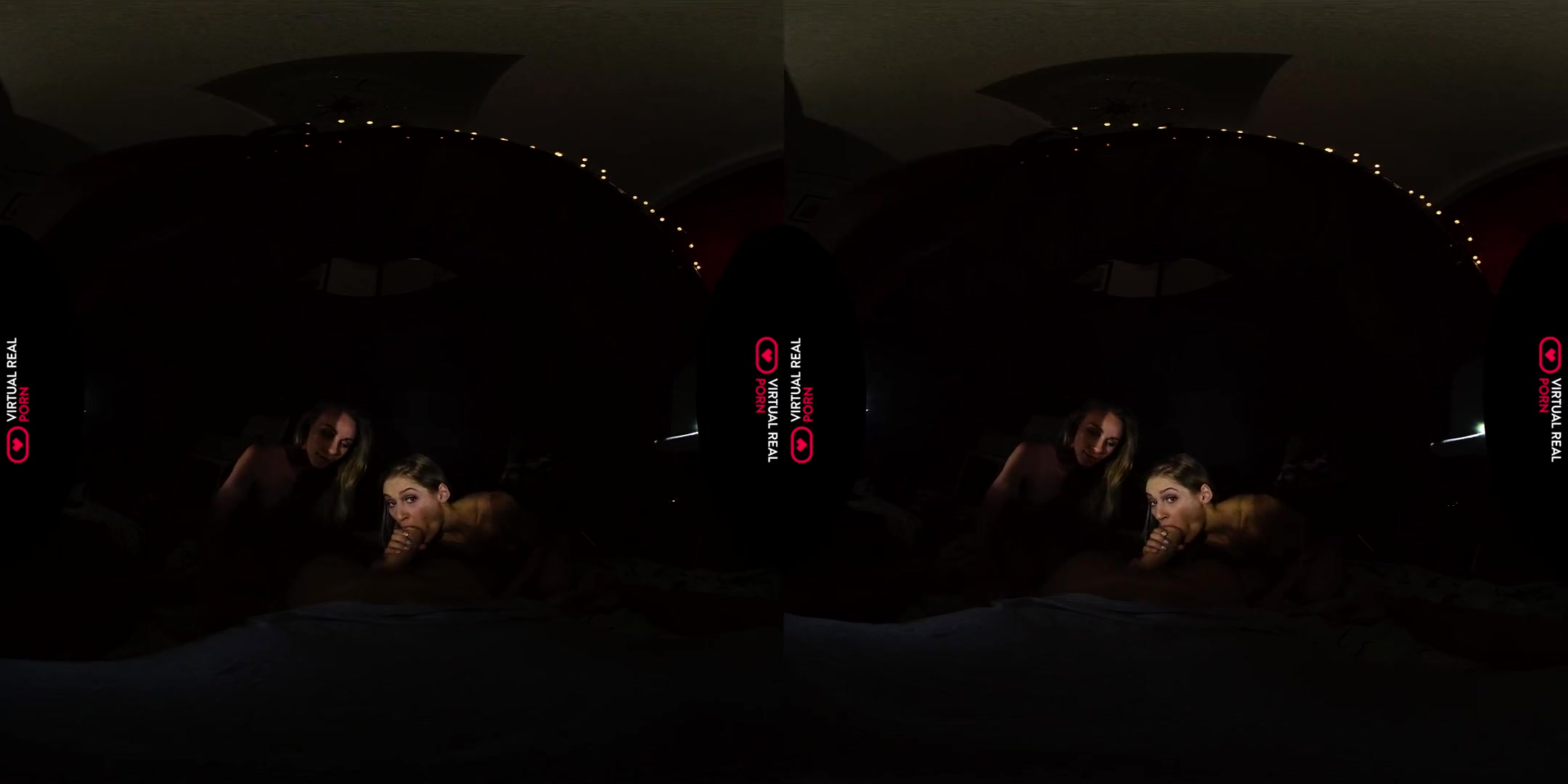 Stay Inside The House. II; Pornstar teen 18+ Threesome in the Dark