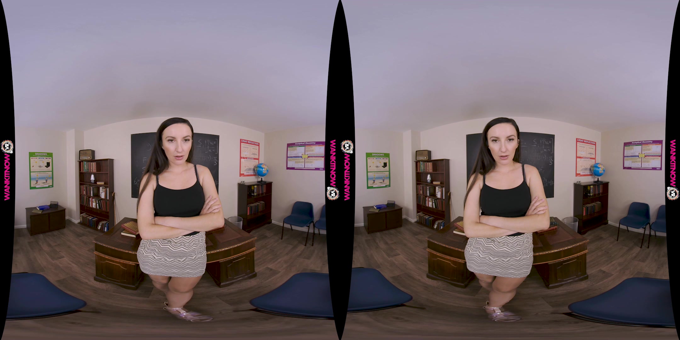 College Spy featuring Sophia Smith - WankitNowVR