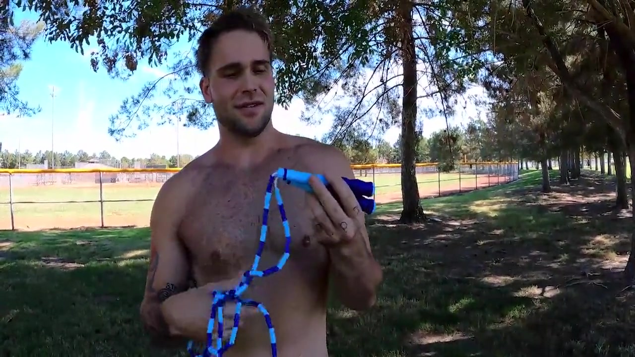 Two Park Hunks Meet Up For Some Interracial Sexy Time 8 Min With Trent Marx