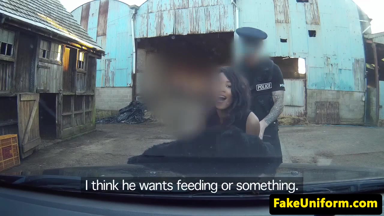 ###wn busty brit blowing uniformed cop