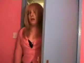 Incredible homemade shemale scene with Dildos/Toys, Blonde scenes