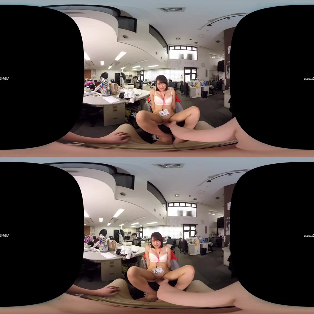 Realistic VR Video: The OL Keeps Losing at Rock-Paper-Scissors and Has to Strip in Front of the Whole Office - Cute and Sexy Amateur Babe Loses a Bet