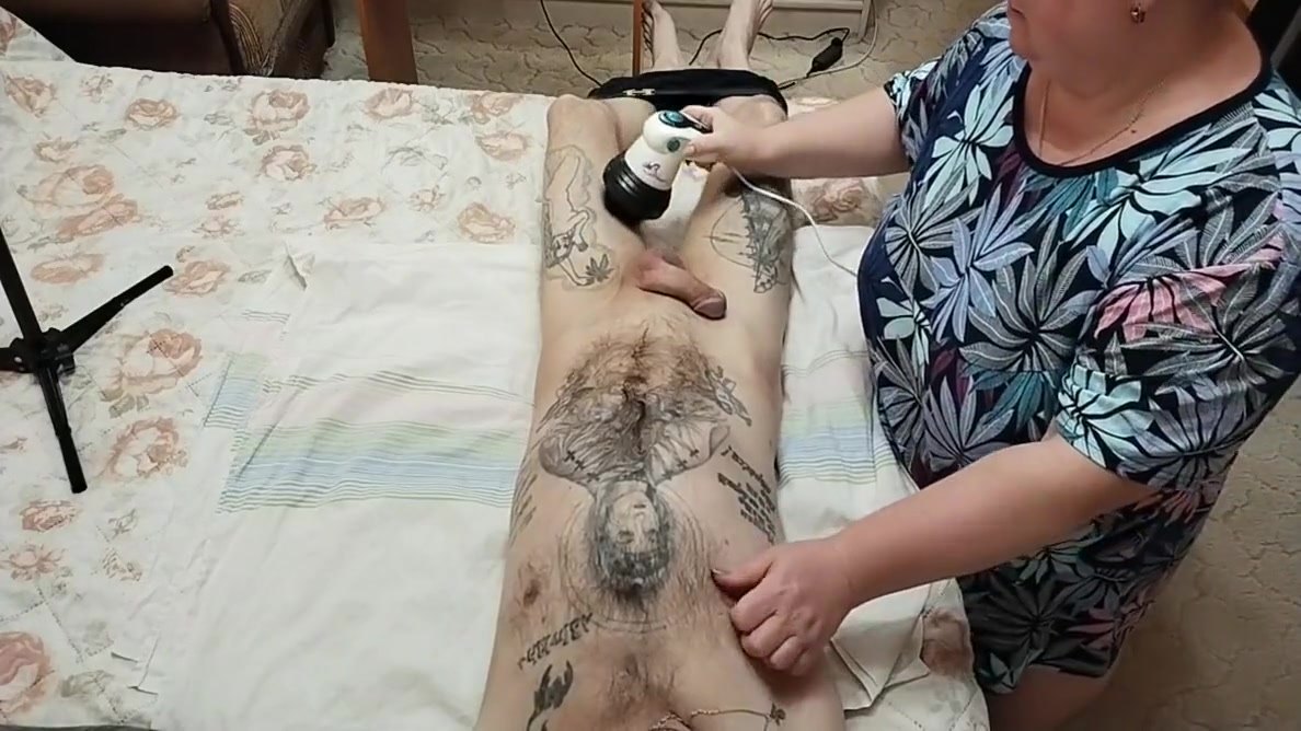 Did A Massage And Then Jerked My Dick To Orgasm