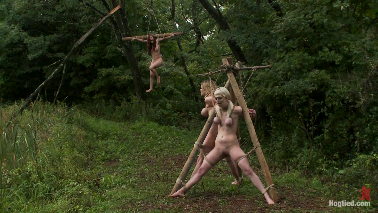The Dig: The Conclusion. A Bdsm Horror Feature Filmout Door Bondage At Its Best - HogTied