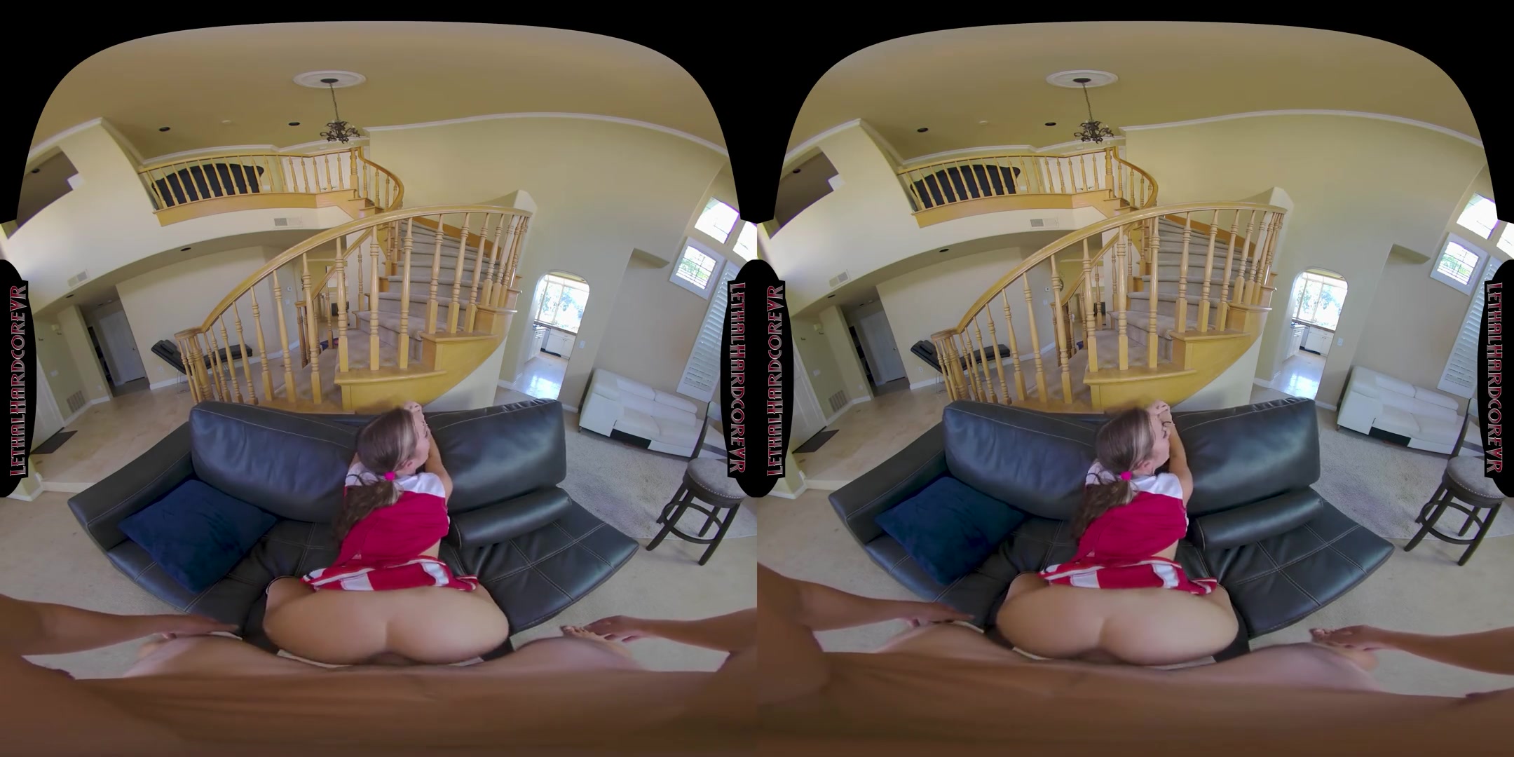 Cheerleader Gets Stretched - Extra Long Cheerlead Porn VR Video