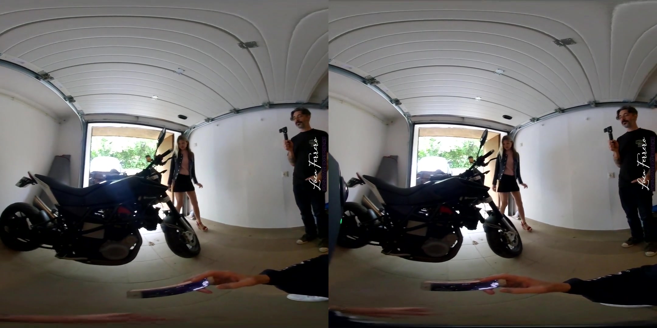Gina Gerson in Luca Ferrero: The Garage - perVRt