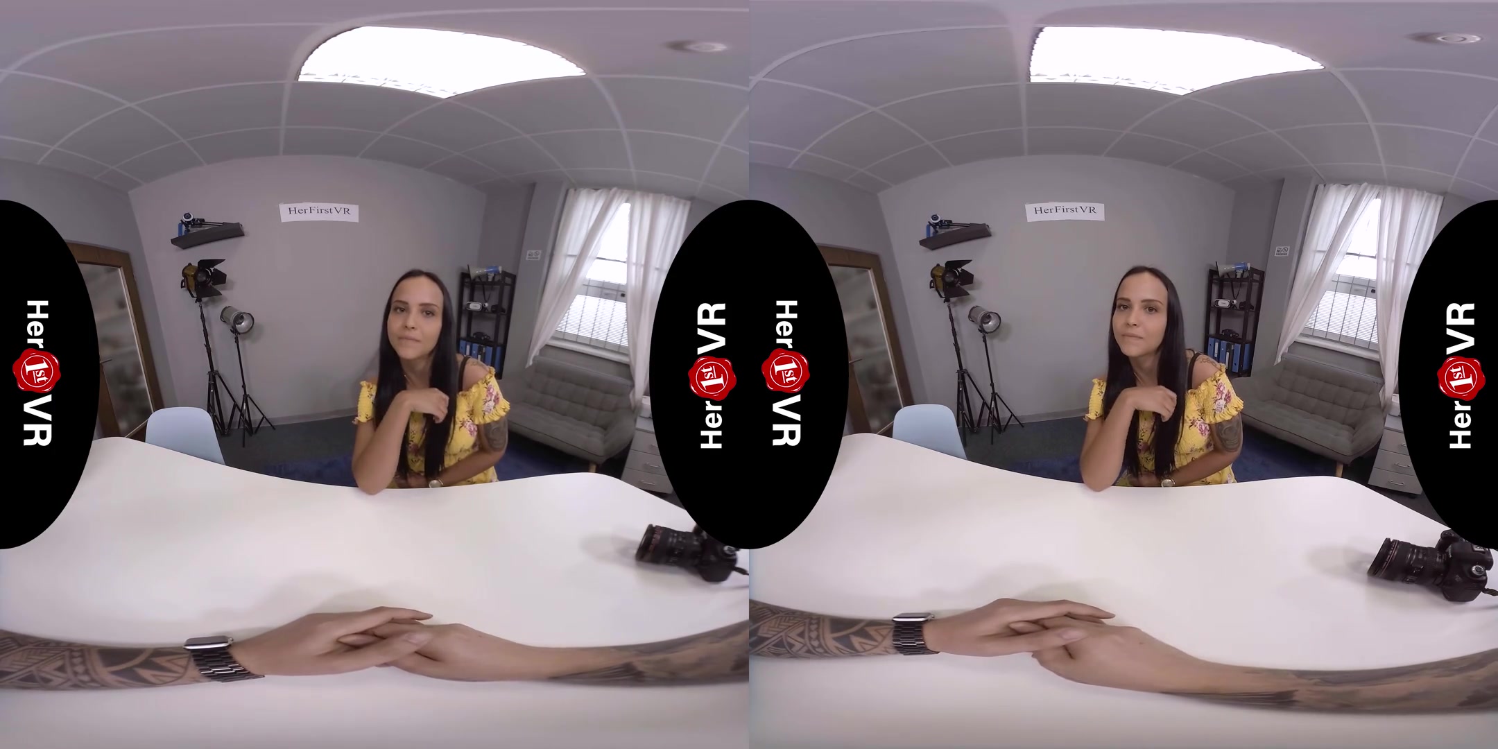 Jennifer Mendez - VR Casting; Amateur Latina Big Tits and Wet Pussy