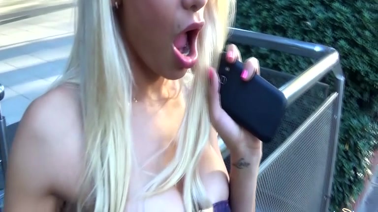 Adorable Blonde gives you a Sexy Glimpse into her Daily Life